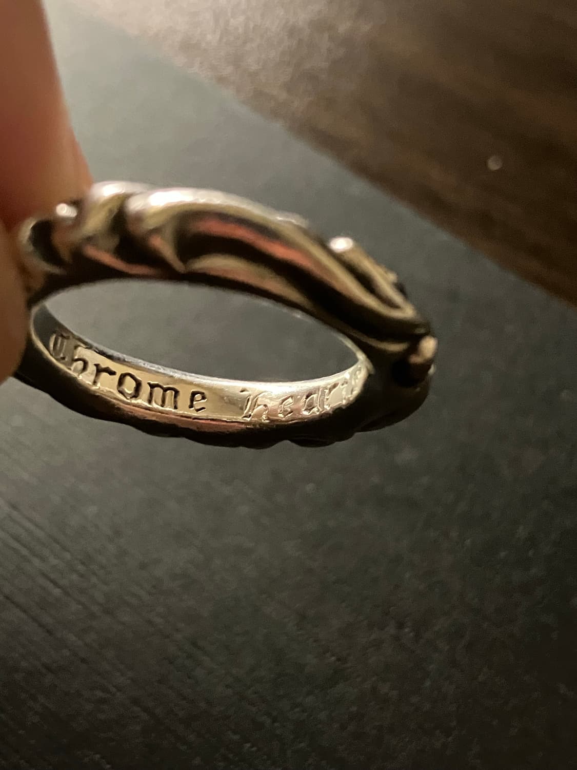 크롬하츠 / 스크롤 밴드링 / KS 18호 상품이미지4