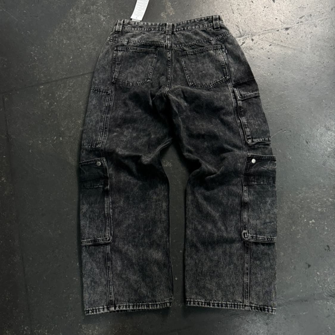 105 크리틱 더블 카고 데님팬츠 새상품  상품이미지6