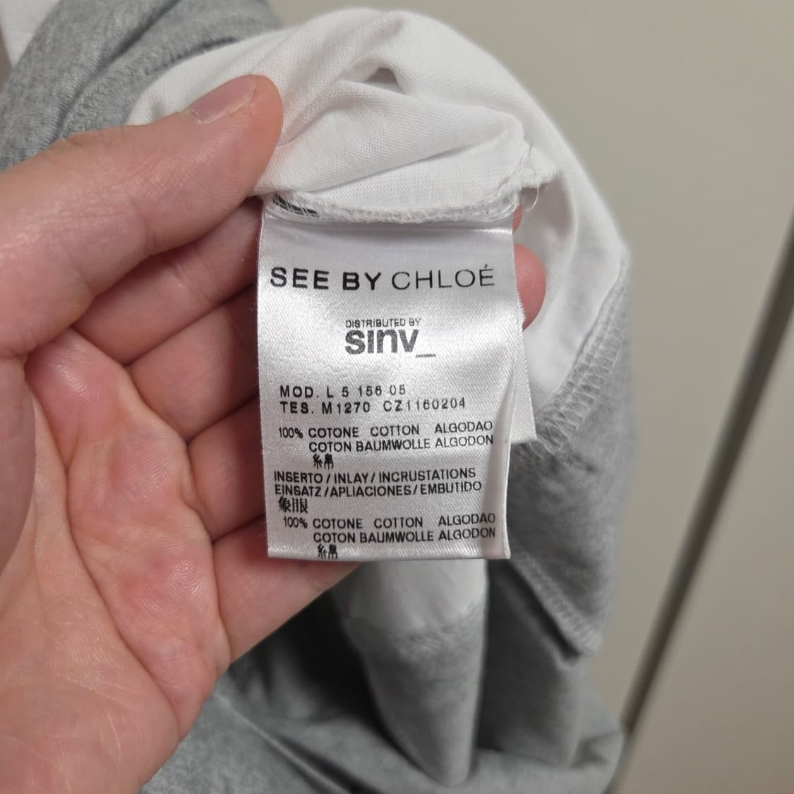 Chloe 끌로에 반팔 원피스 M 상품이미지5