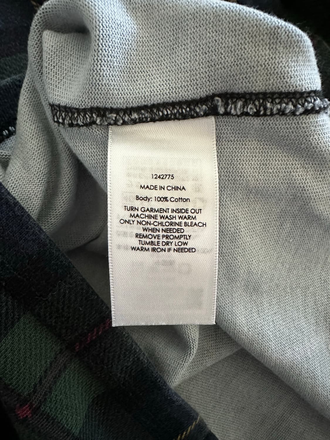 폴로 랄프로렌 빅포니 체크 럭비티 S 상품이미지3