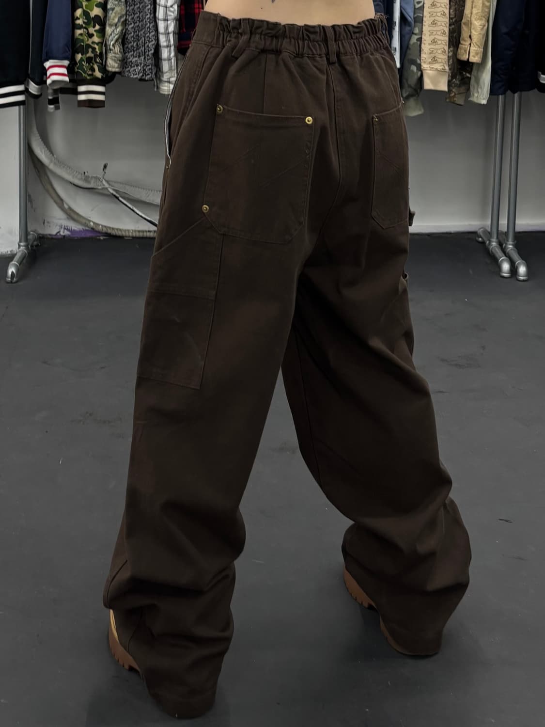 VTG 하프밴딩 더블니 팬츠 상품이미지5