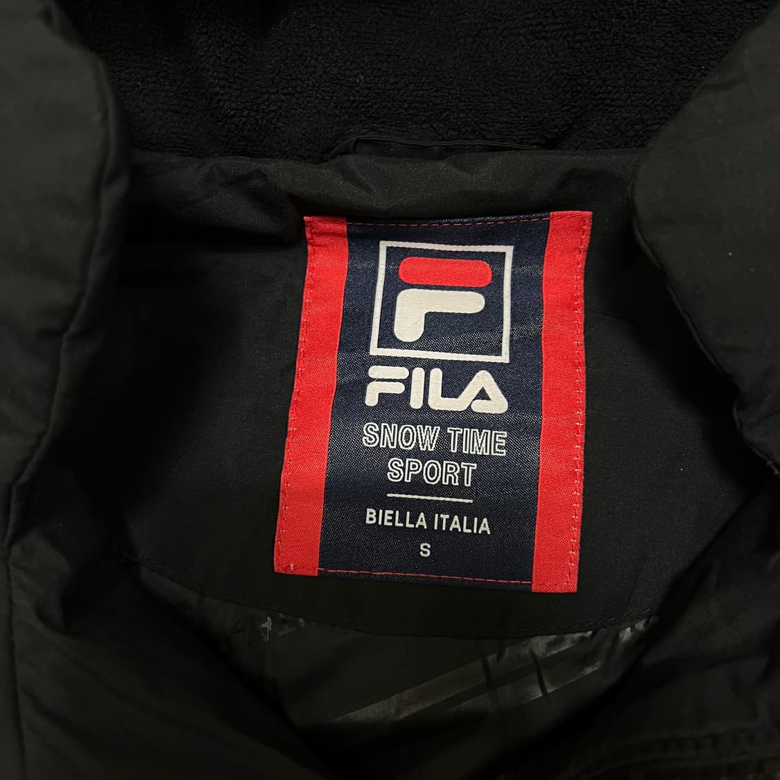 휠라 공용 스노우 타임 스포츠 구스다운 롱패딩 점퍼 [블랙] S/90 상품이미지5