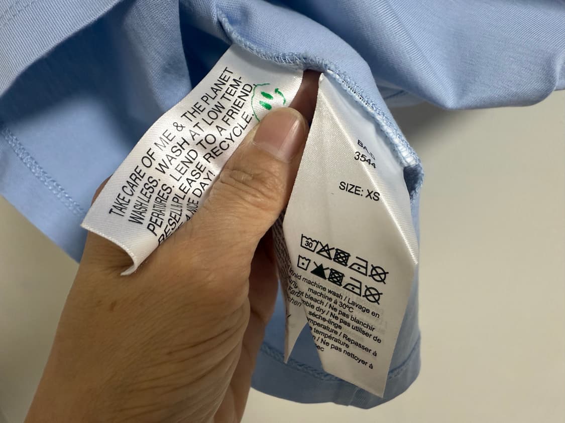 가니 스마일리 티셔츠 xs 상품이미지5