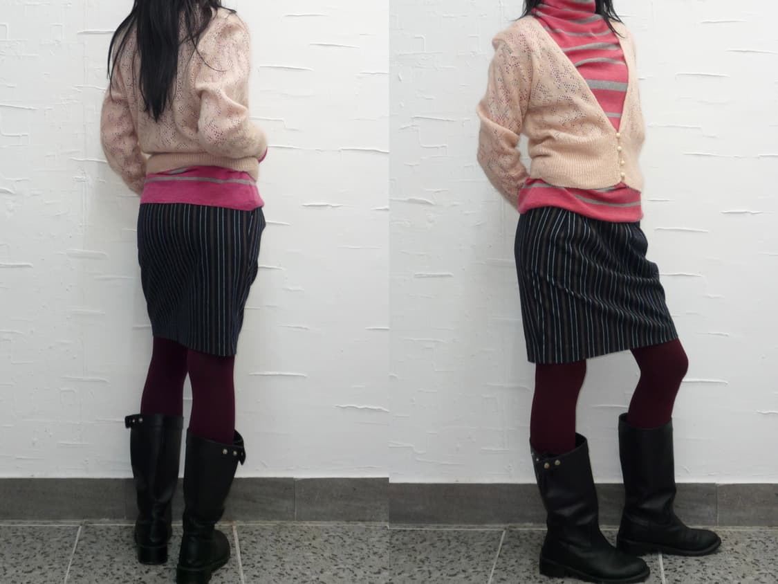 light pink cardigan 상품이미지3