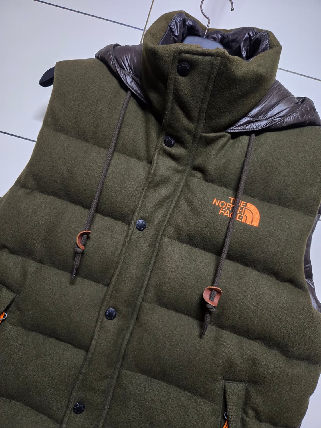 노스페이스 700 남성 구스다운 패딩 조끼 상품이미지2