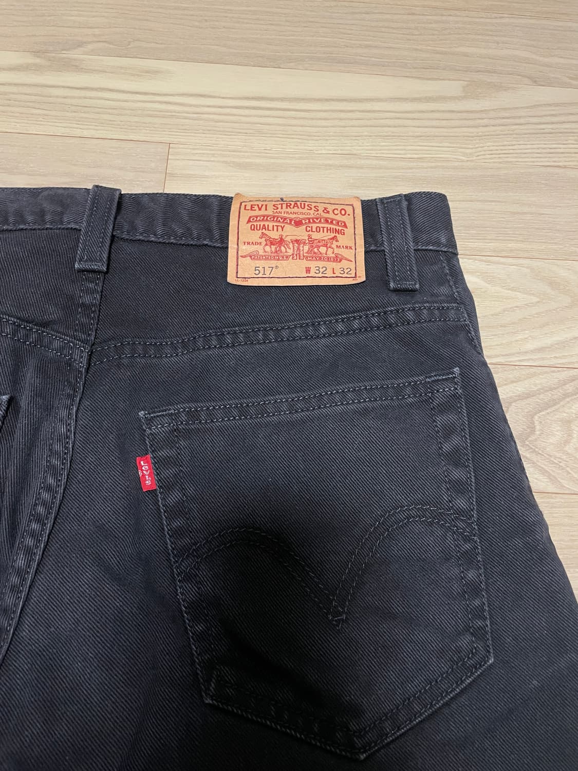 00s 빈티지 리바이스 517 블랙 팝니다 상품이미지6