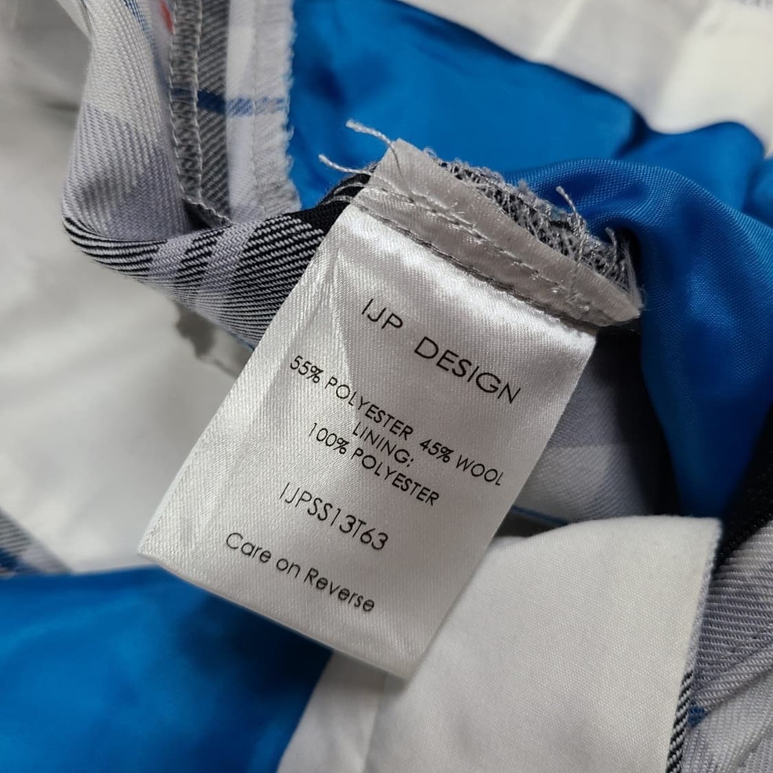 이안폴터디자인 체크 골프바지 32W 상품이미지4