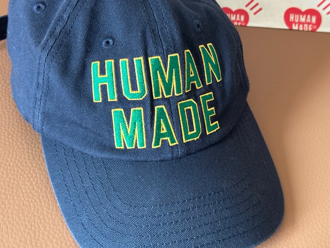 휴먼 메이드 6 패널 캡 네이비 상품이미지3