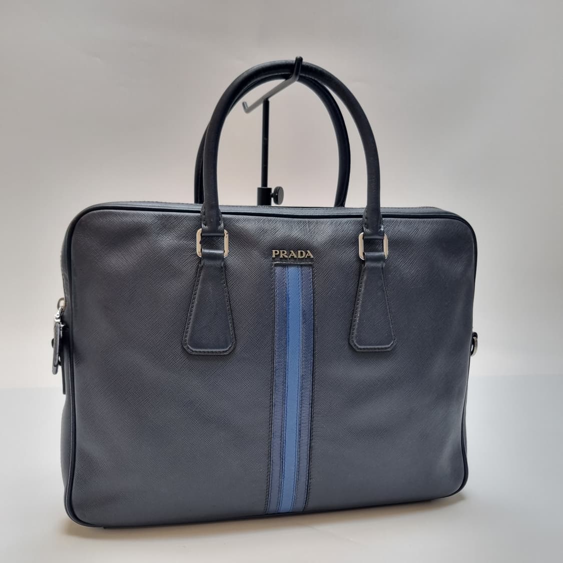 프라다 사피아노 스트라이프 브리프케이스 (남여공용,서류가방,2VE368) 상품이미지3