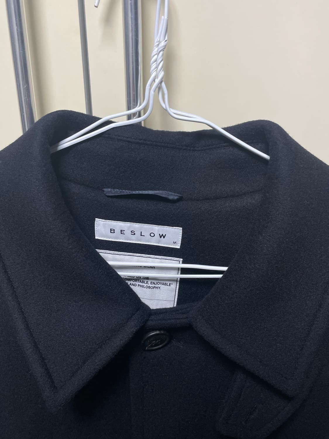 비슬로우 오버사이즈 발마칸 자켓(M) 상품이미지5