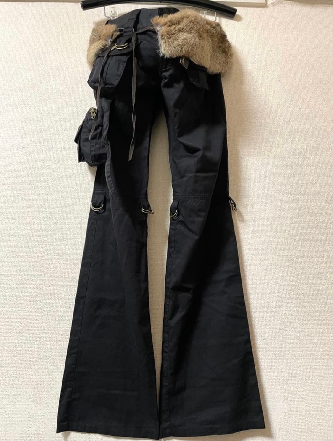 rabbit fur gimmick cargo pants 상품이미지1