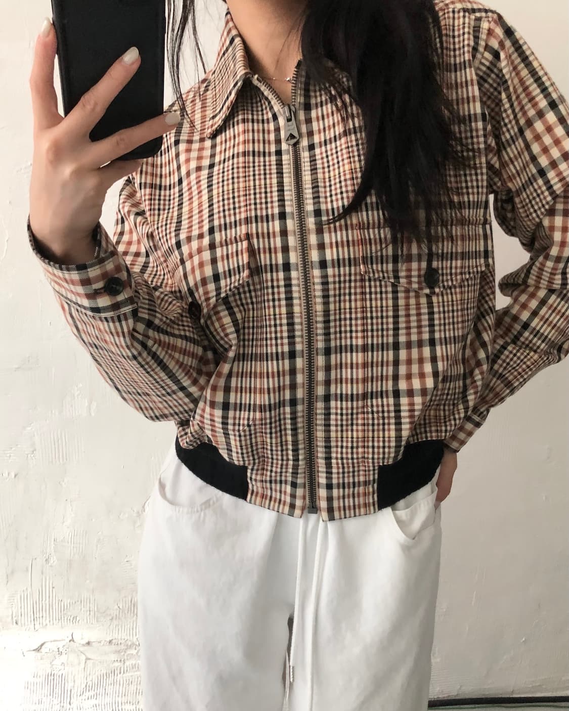 Paul Smith 폴스미스 타탄체크 크롭 자켓 상품이미지3