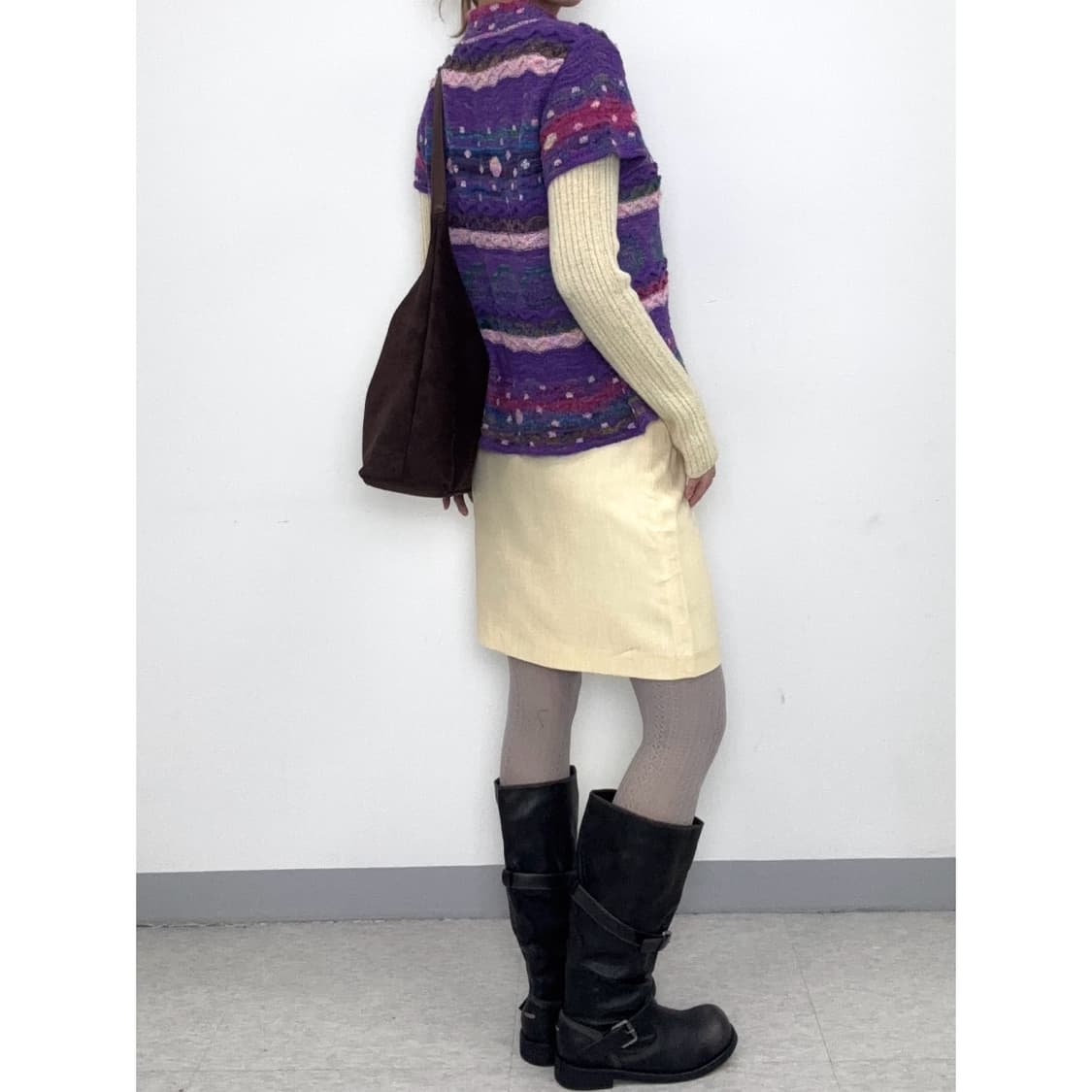 빈티지 하프 니트 상품이미지4