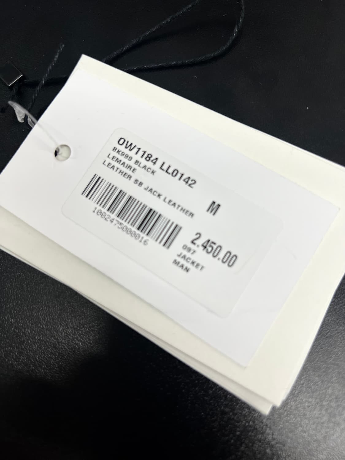 LEMAIRE 르메르 레더 블레이져 상품이미지7