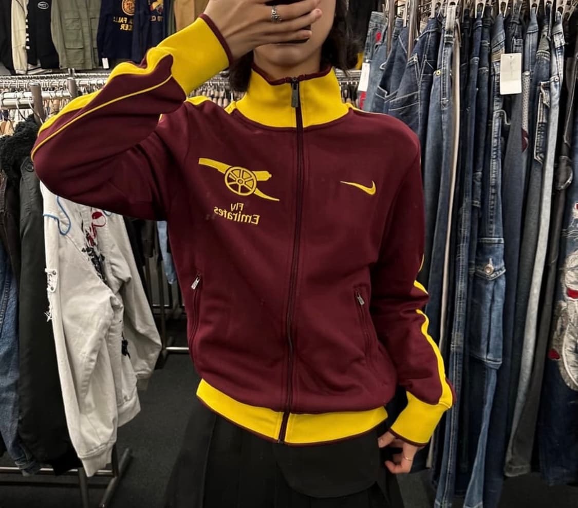 S)나이키 아스날 플라이 에미레이트 트랙탑 저지 상품이미지1