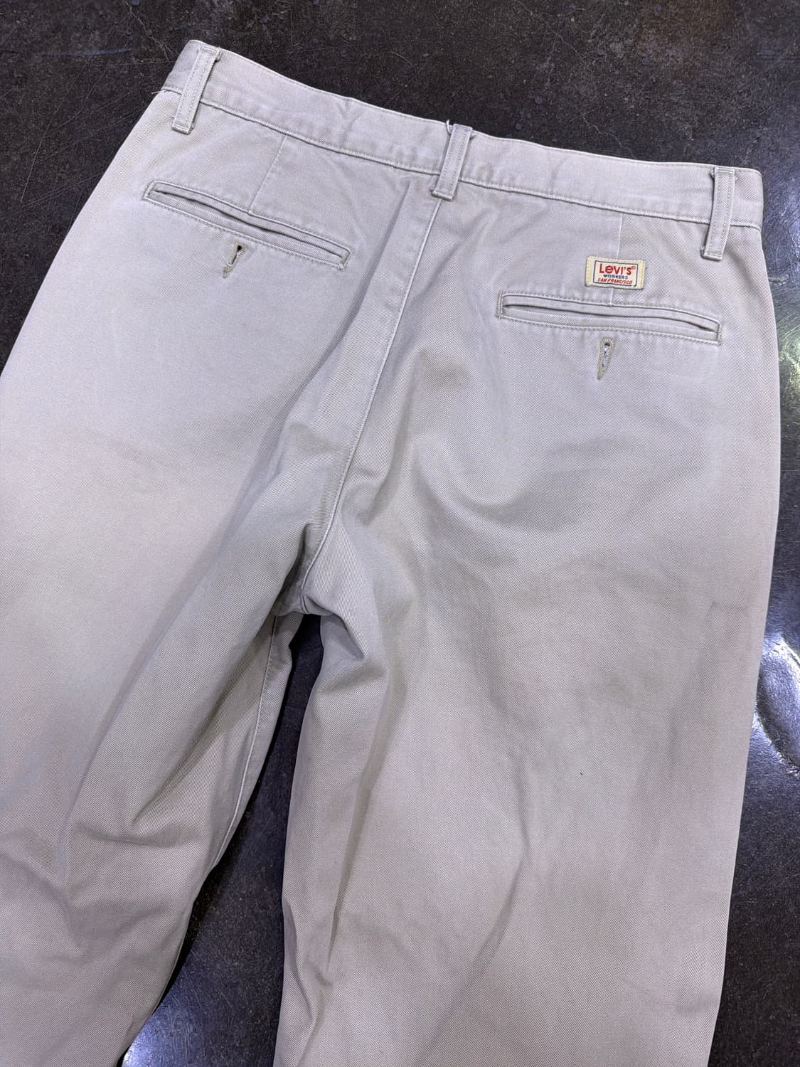 리바이스 워크팬츠 베이지 치노팬츠 코리아탭 30 상품이미지7