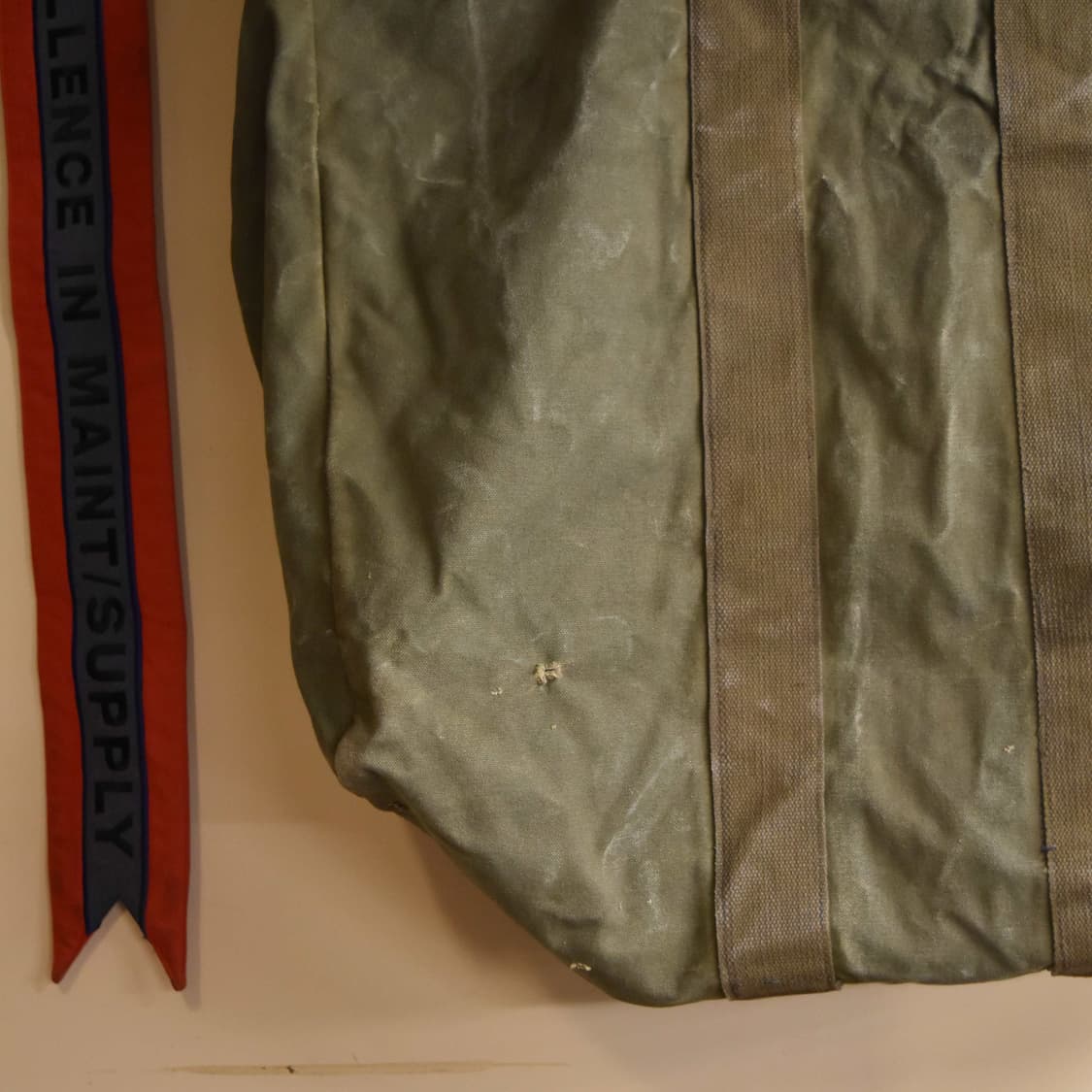 미군 오리지널 조종사 캔버스 키트백 S139 상품이미지8