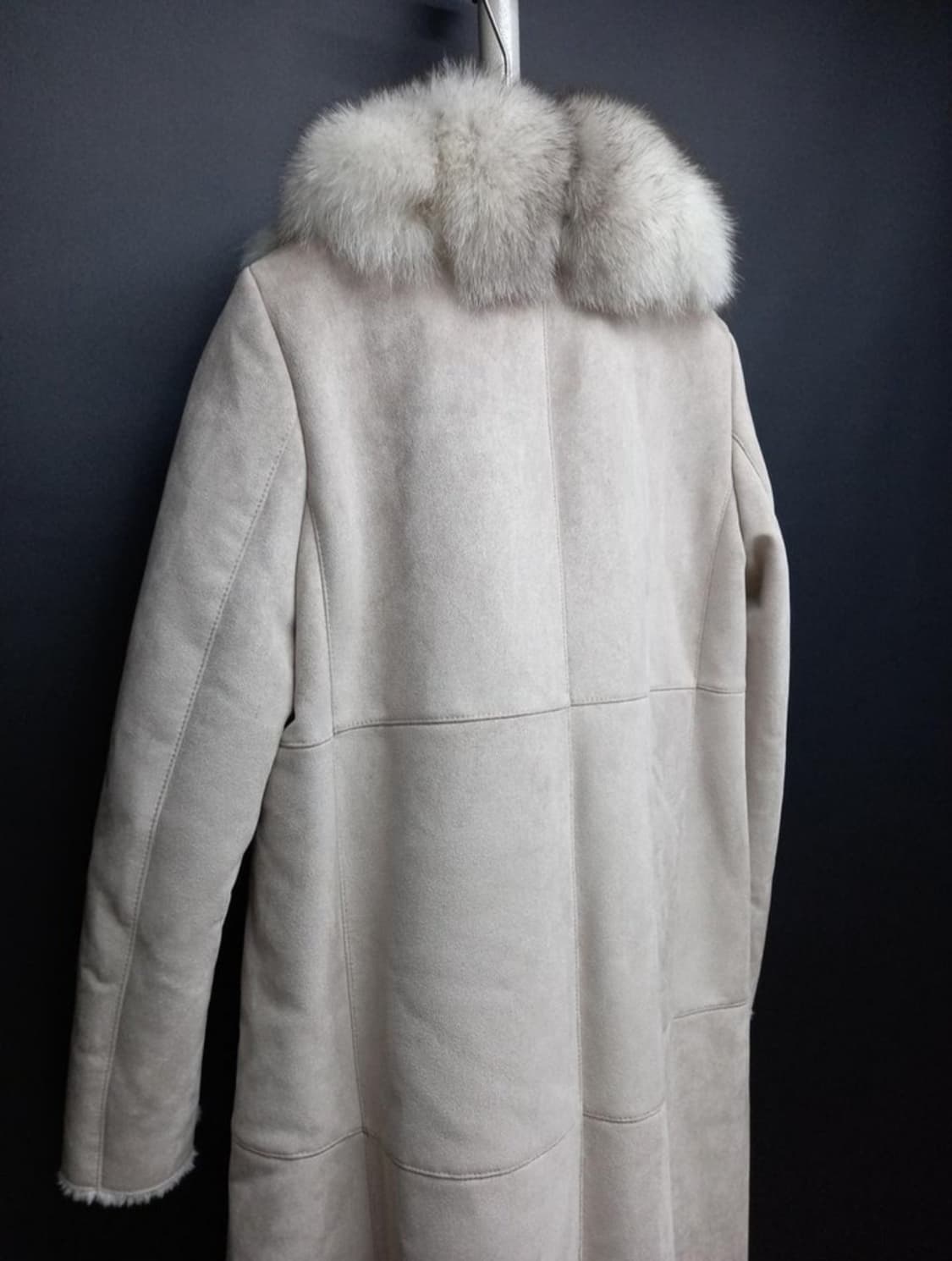 새 듀엘 사가폭스 퍼 무스탕 코트 55 상품이미지7