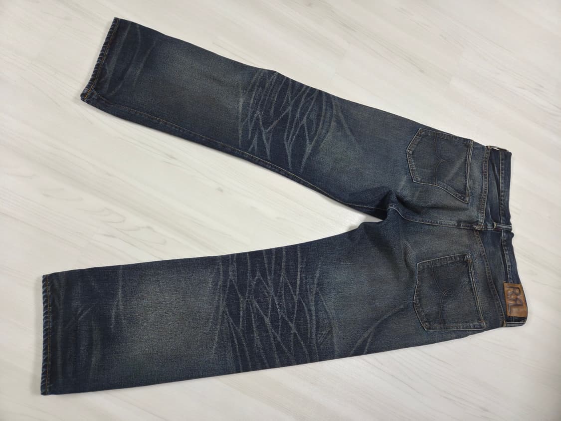 RRL(더블알엘) 빈티지 5포켓 기빈스진 34X32 팝니다 상품이미지2