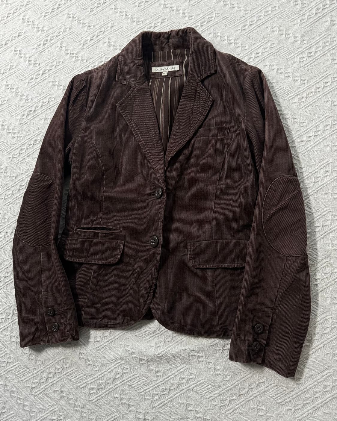 로라애슐리 코듀로이 엘보우 패치 자켓 상품이미지5