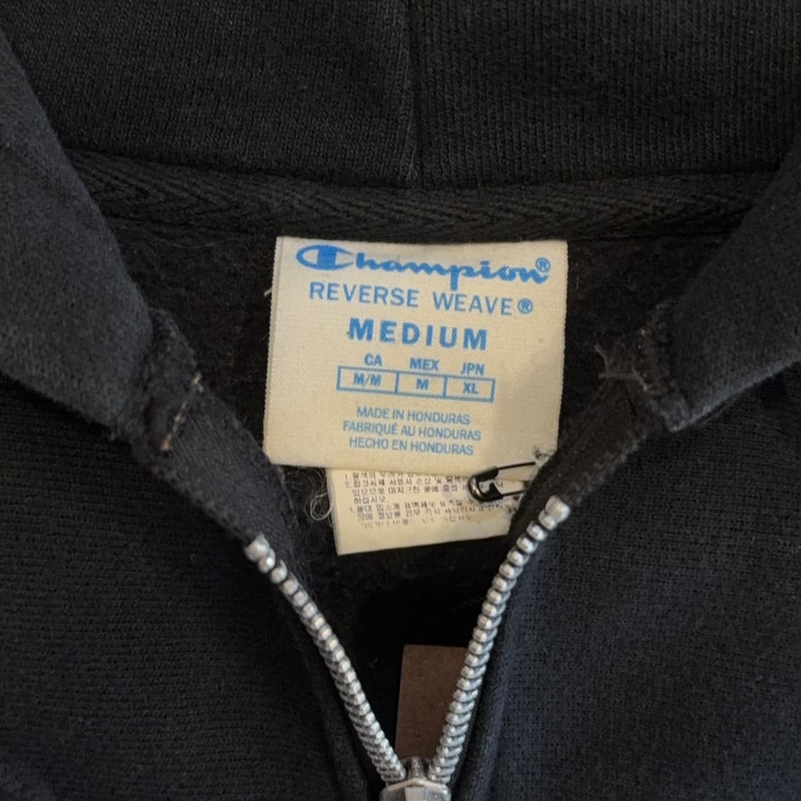 챔피온 리버스위브 후드 집업 상품이미지3
