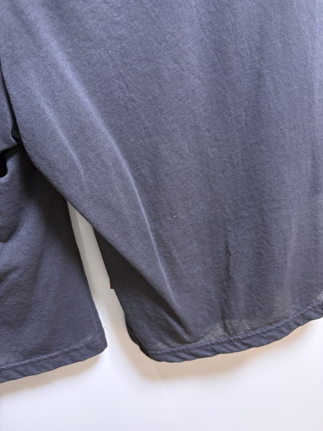 울리카 커튼 하프 팬츠 차콜 상품이미지7