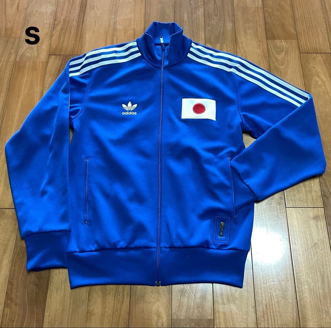 아디다스 일본 국대 2006년 독일 월드컵 기념 트랙탑 져지 블루 상품이미지1