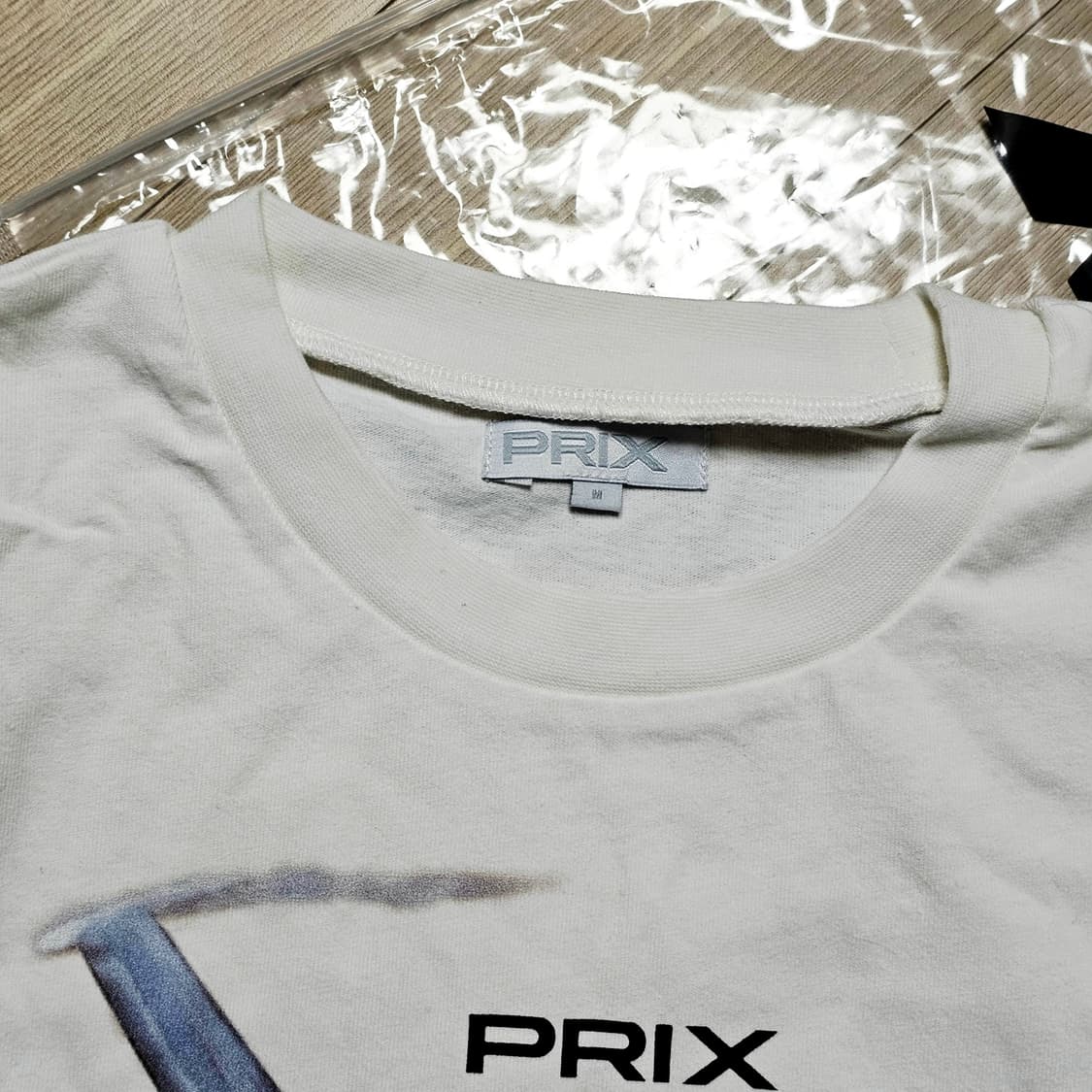 M 새제품) PRIX 프릭스 워크샵 반팔 미니 티셔츠 여성 baby t 상품이미지3
