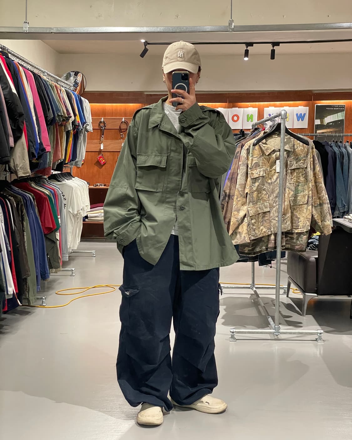 빈티지 밀리터리 BDU 야상 필드 자켓 상품이미지1