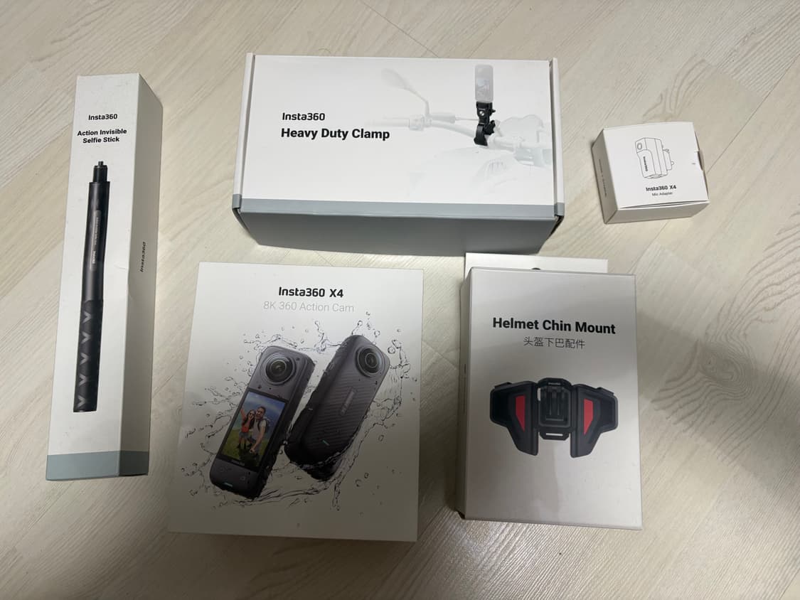 인스타360 x4 (거의 새상품) 상품이미지1