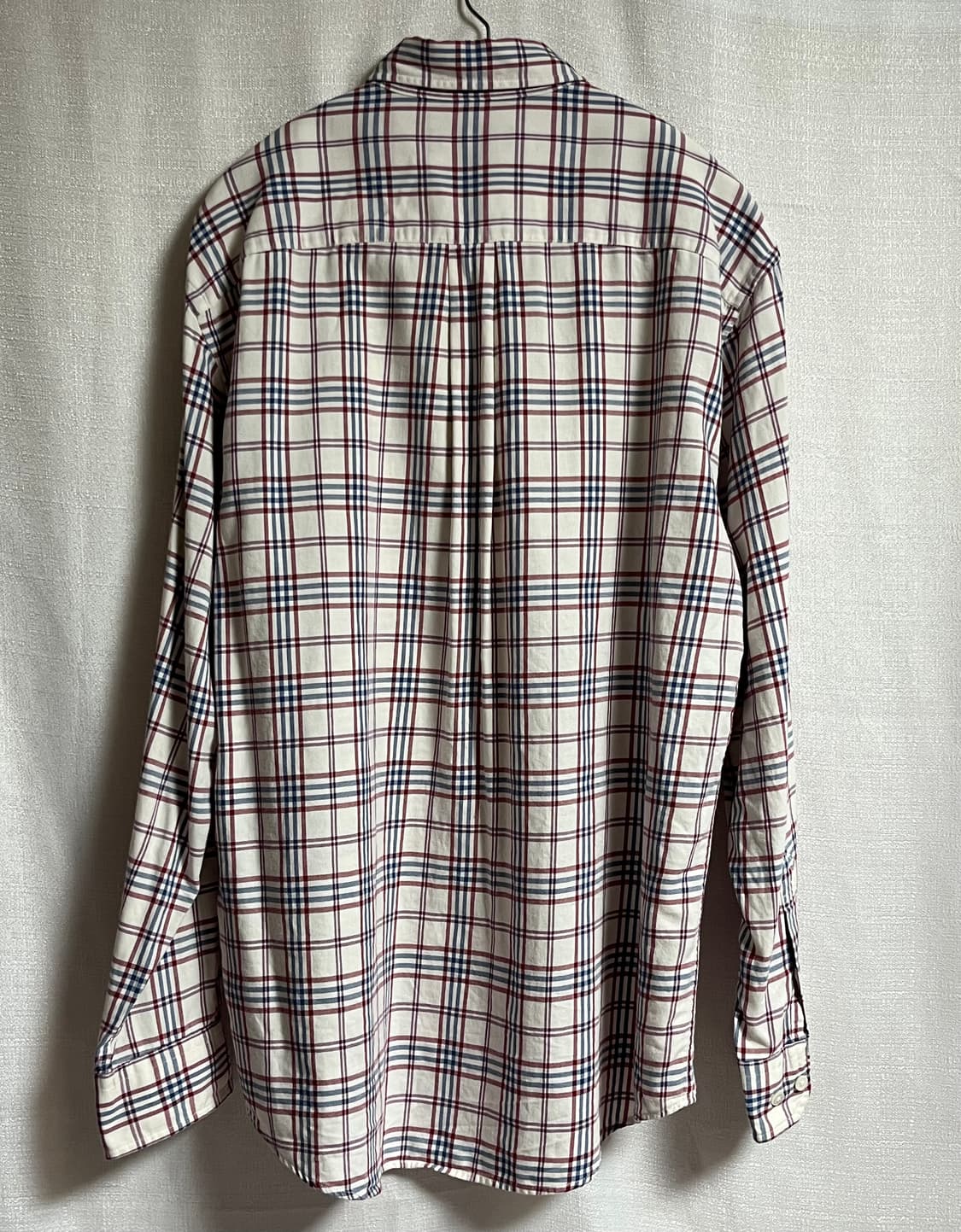 공용 빈폴 체크 셔츠 남방 105 상품이미지6