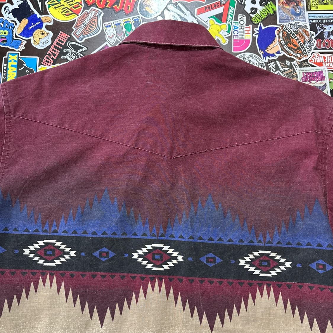 90s 랭글러 나바호 웨스턴 셔츠 M 상품이미지5