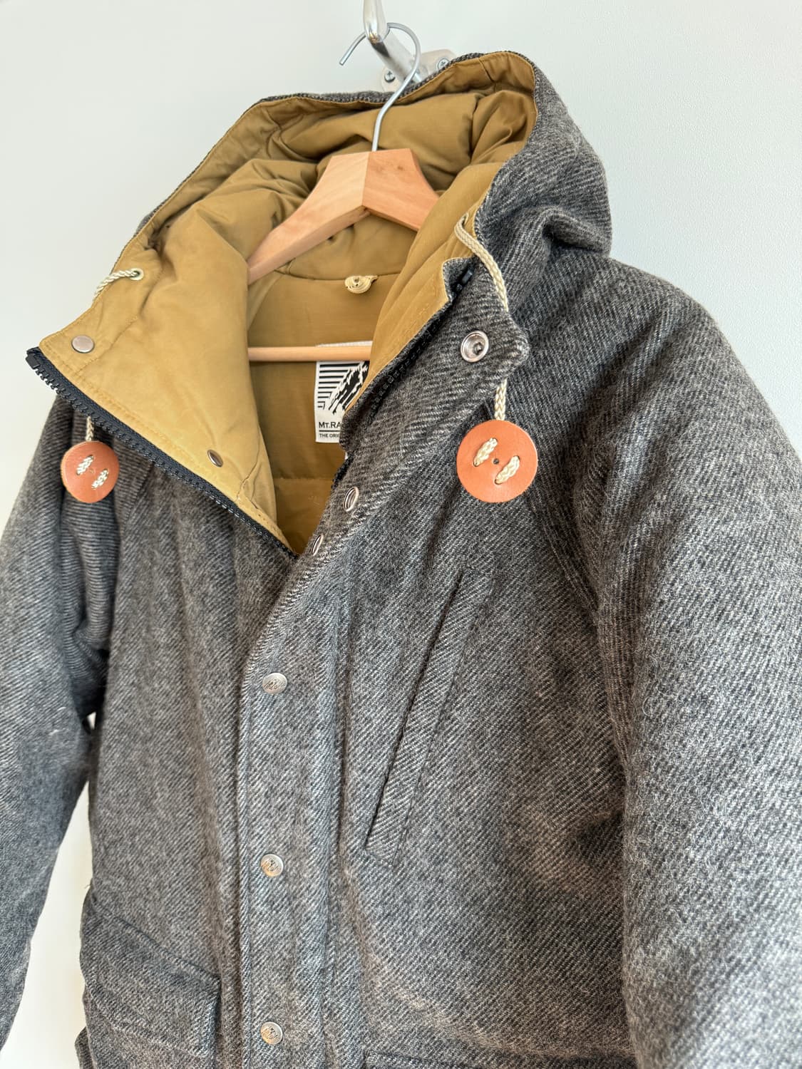 MT.RAINIER DESIGN 트위드 패딩(2way zip) 상품이미지5