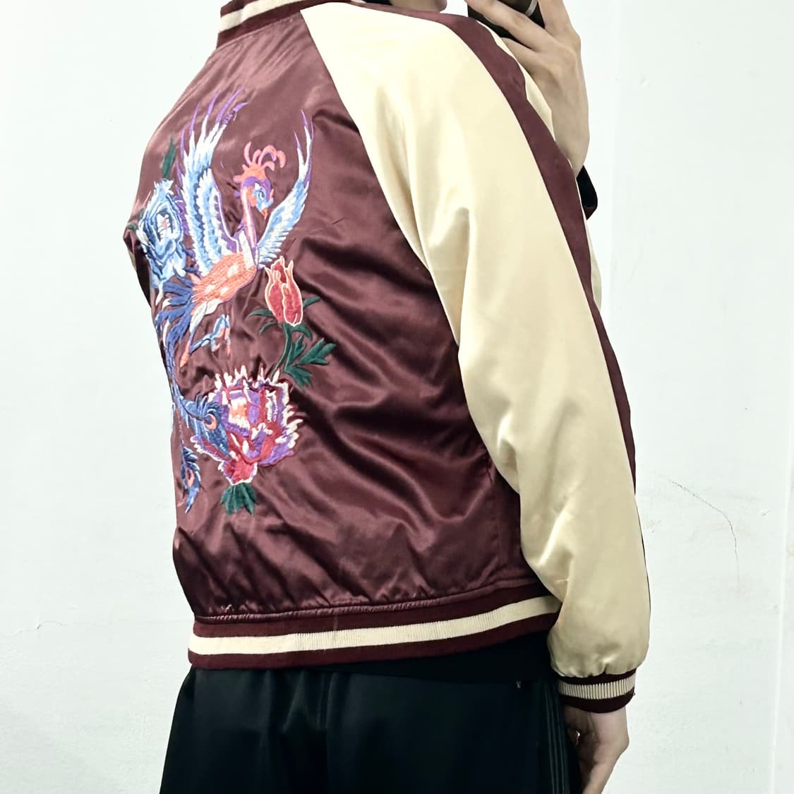 호시히메 리버시블 자수 스카쟌 자켓 상품이미지7