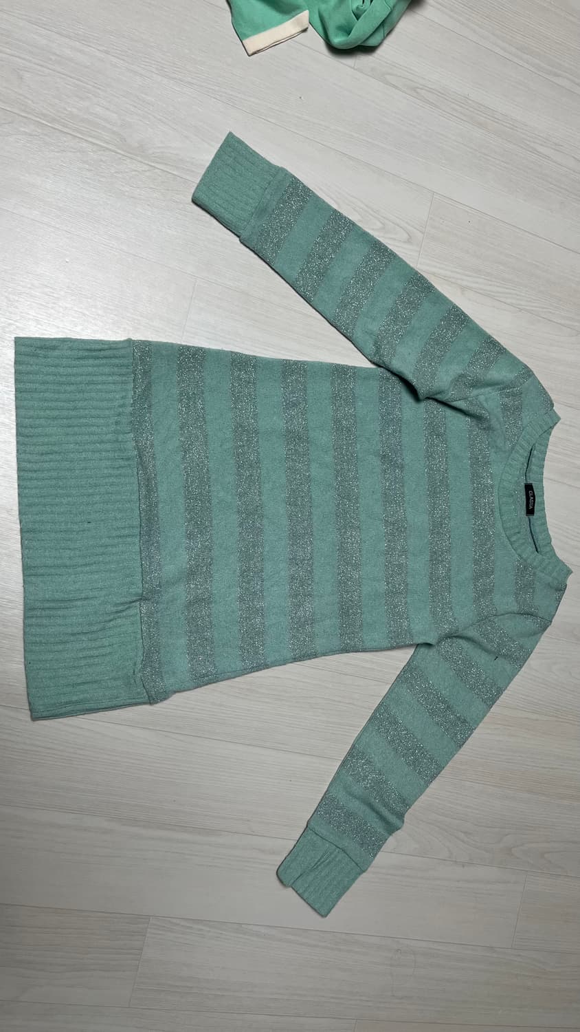 민트 은사 단가라 롱니트 상품이미지3