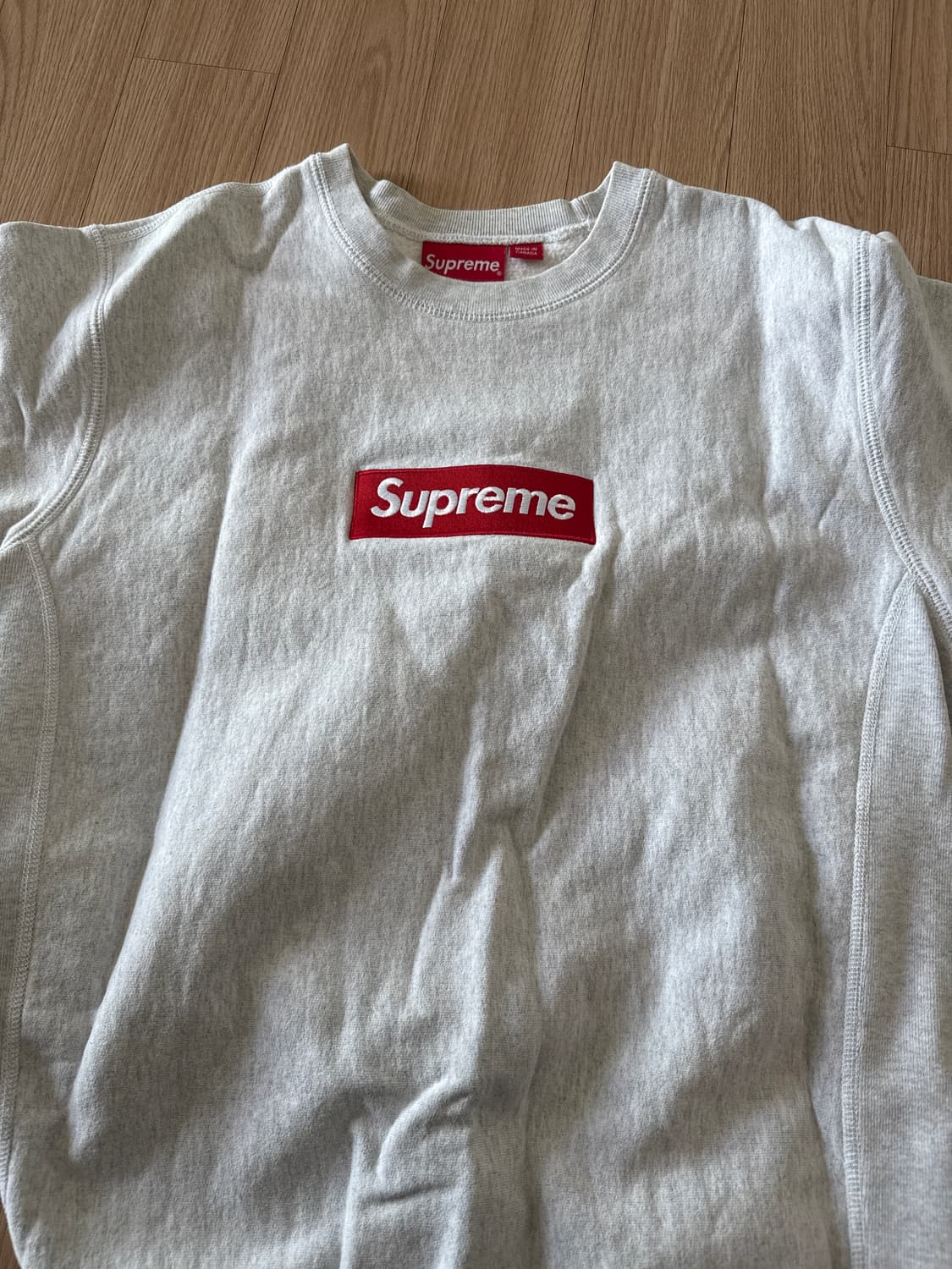 Supreme 박스로고 맨투맨 상품이미지1