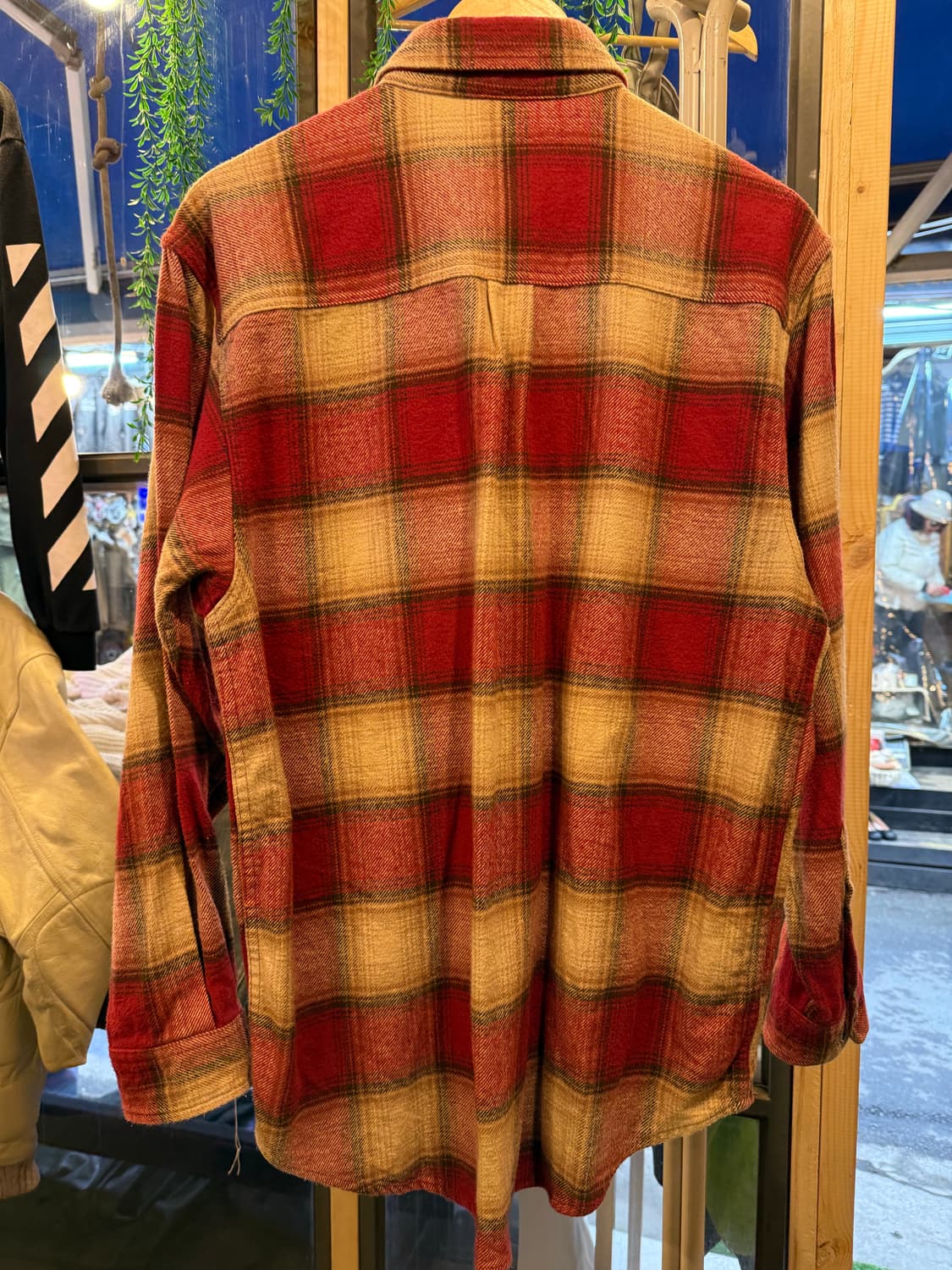 필드앤스트림 빈티지 플란넬 체크셔츠 상품이미지3