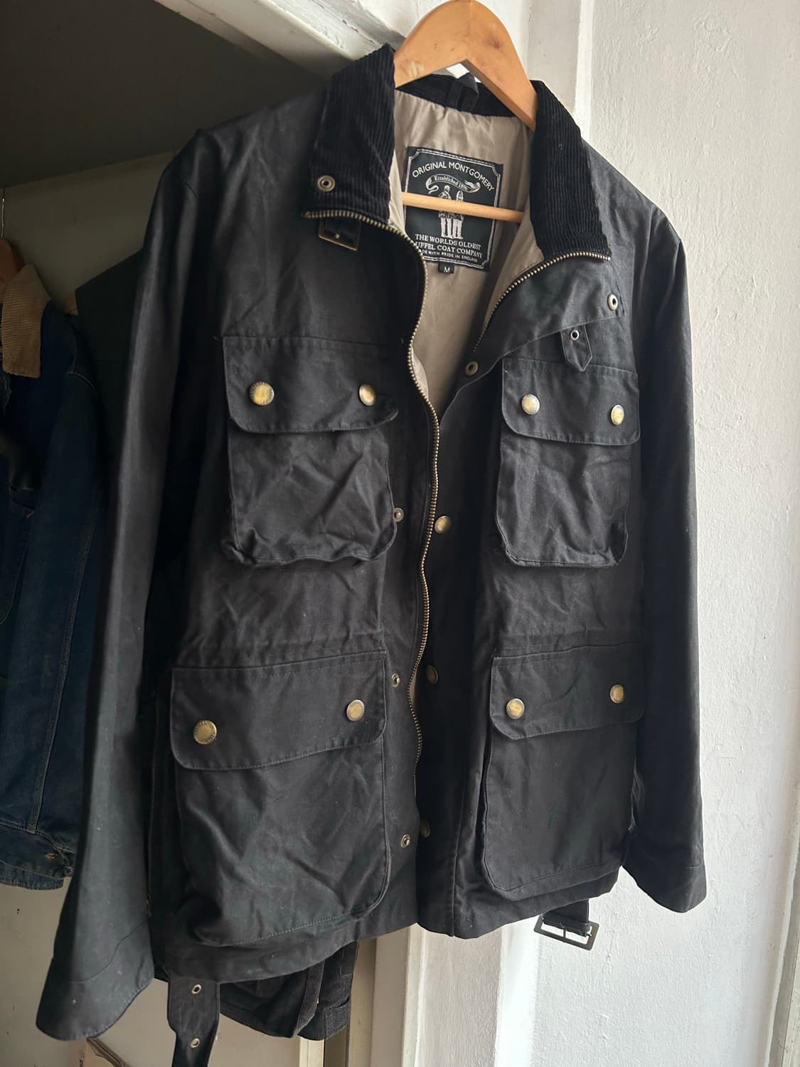 몽고메리 왁스자켓 상품이미지1