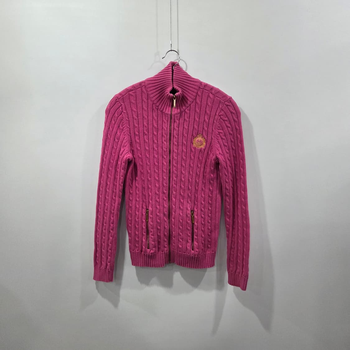 로렌랄프로렌 우먼 케이블 니트 집업 S  상품이미지1