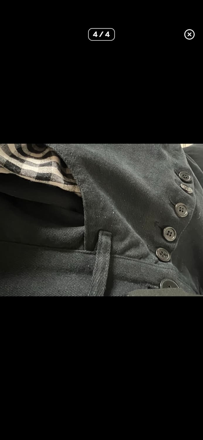 버튼플라이 레더 데님 상품이미지4