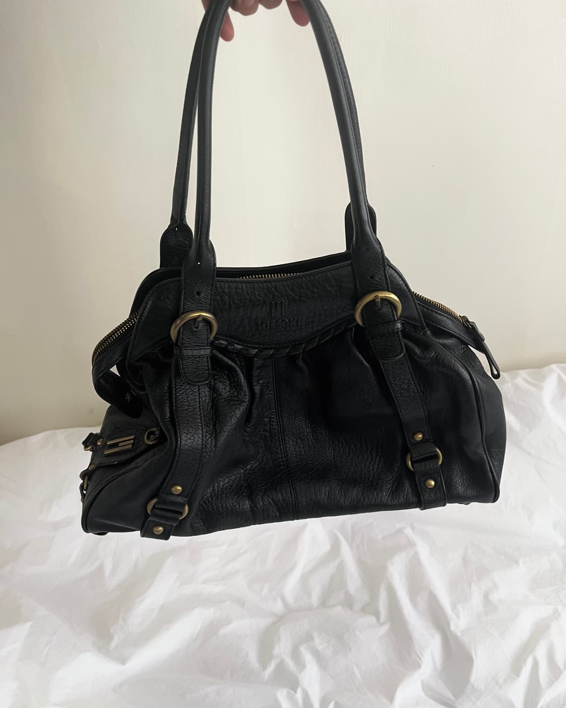 Missoni Leather Hand Bag (black) 상품이미지2
