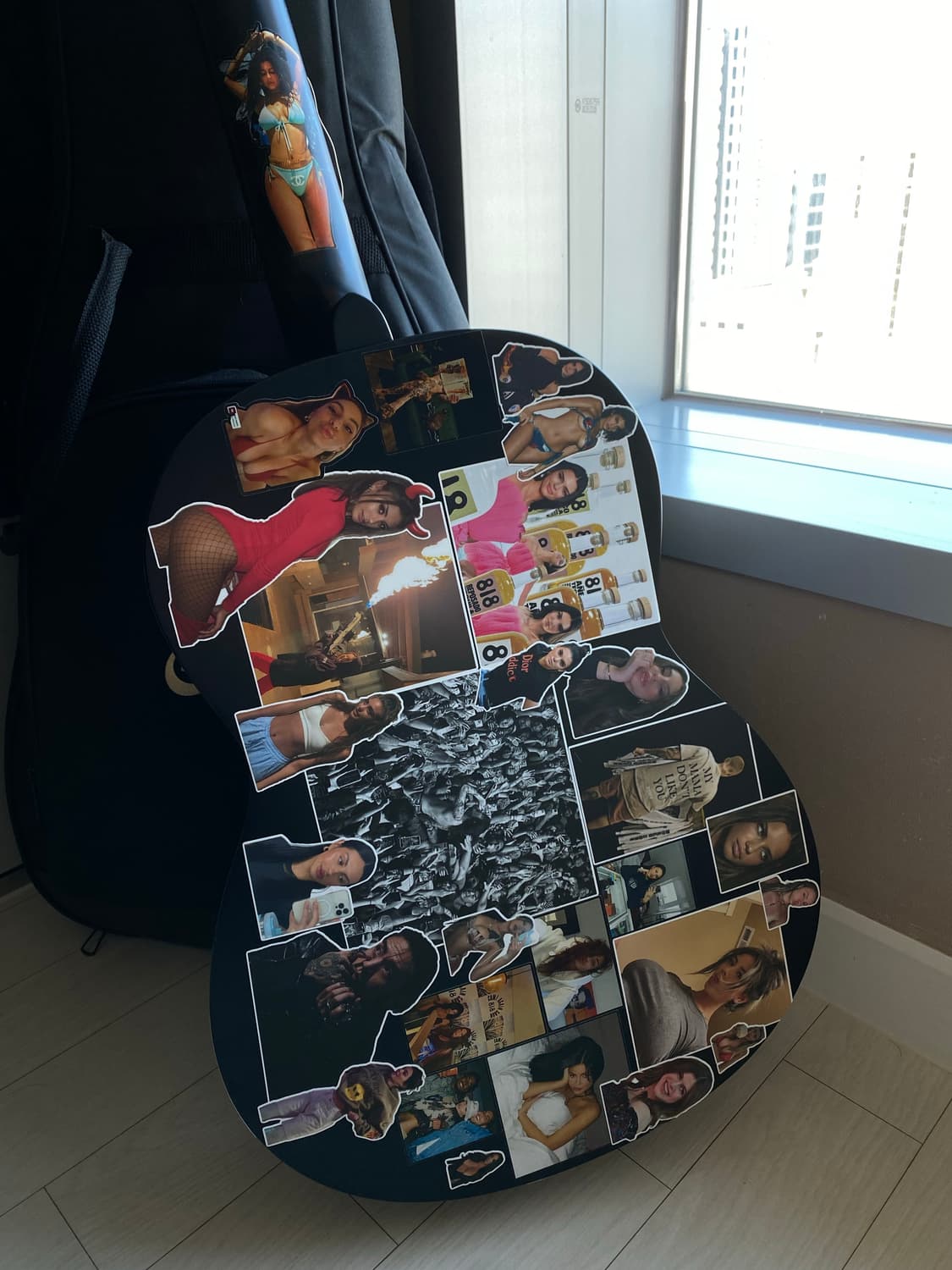 콜트 입문용 클래식 기타 블랙/검정 커스텀 [인테리어용 추천] 상품이미지2