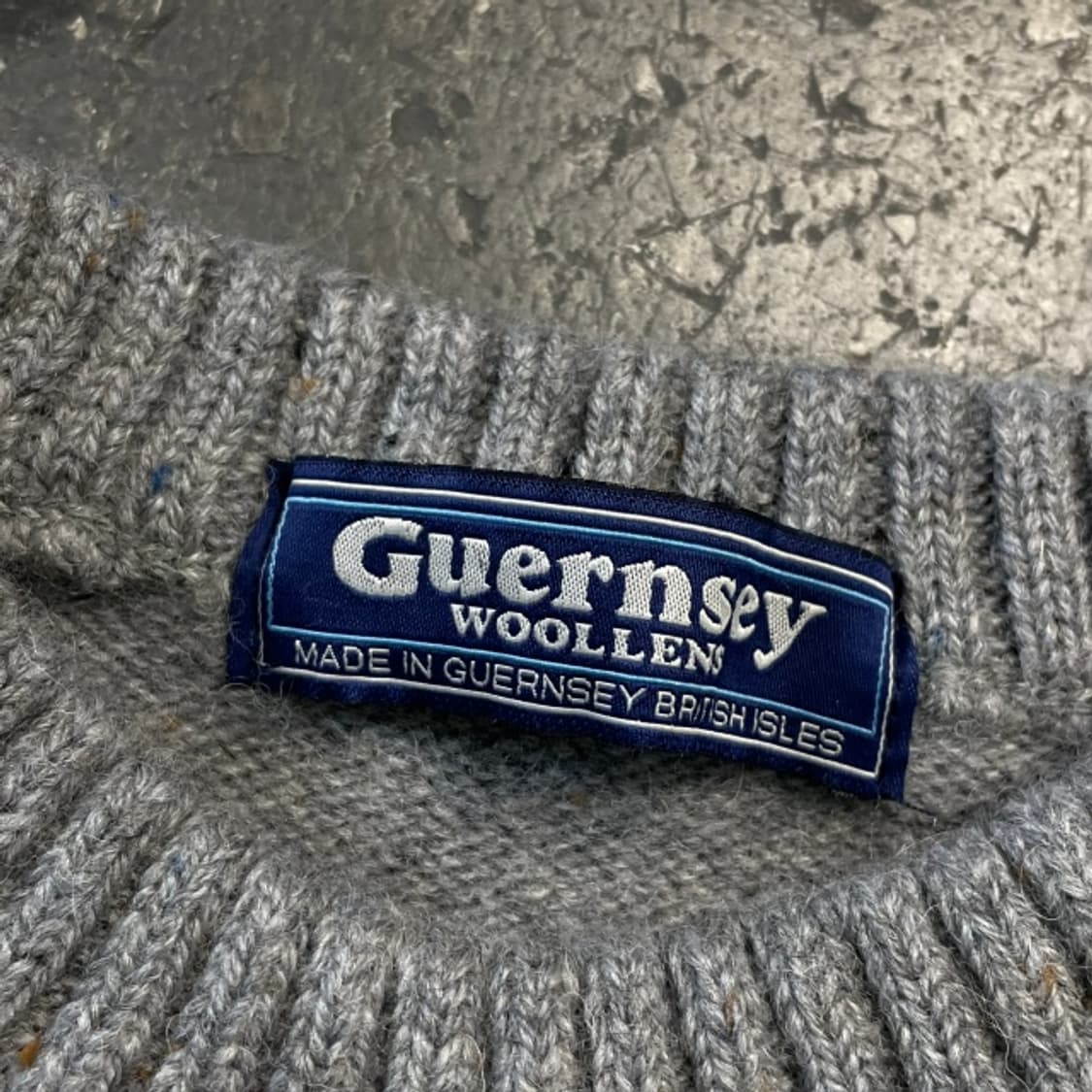 95 건지 울른스 피셔맨 스웨터 니트  상품이미지3