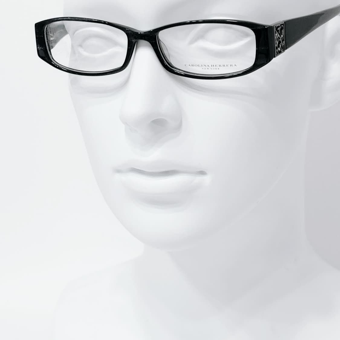 CAROLINA HERRERA 블랙 뿔테 데드스탁 빈티지안경 상품이미지5