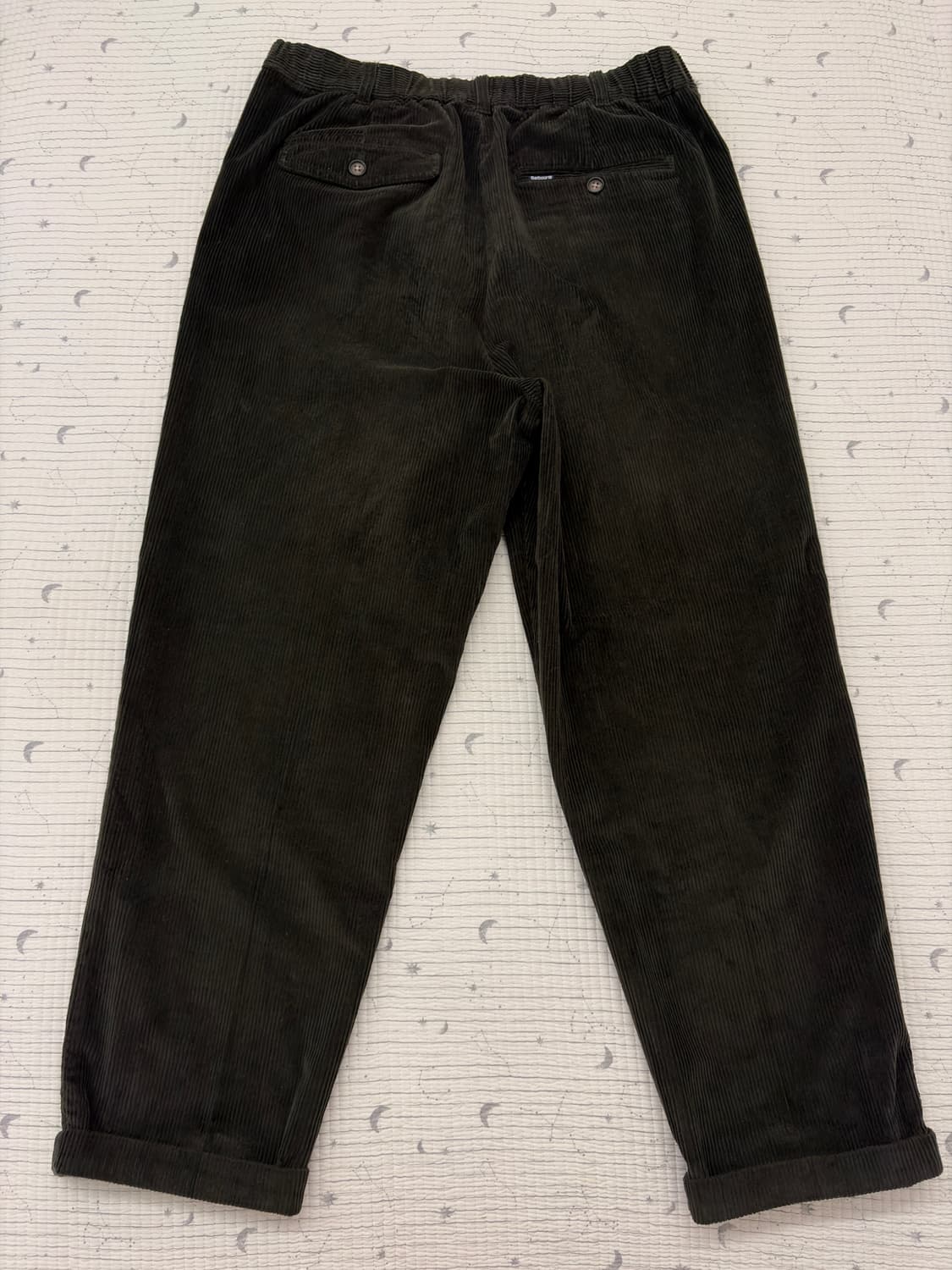 바버 올리브 코듀로이 팬츠 상품이미지2