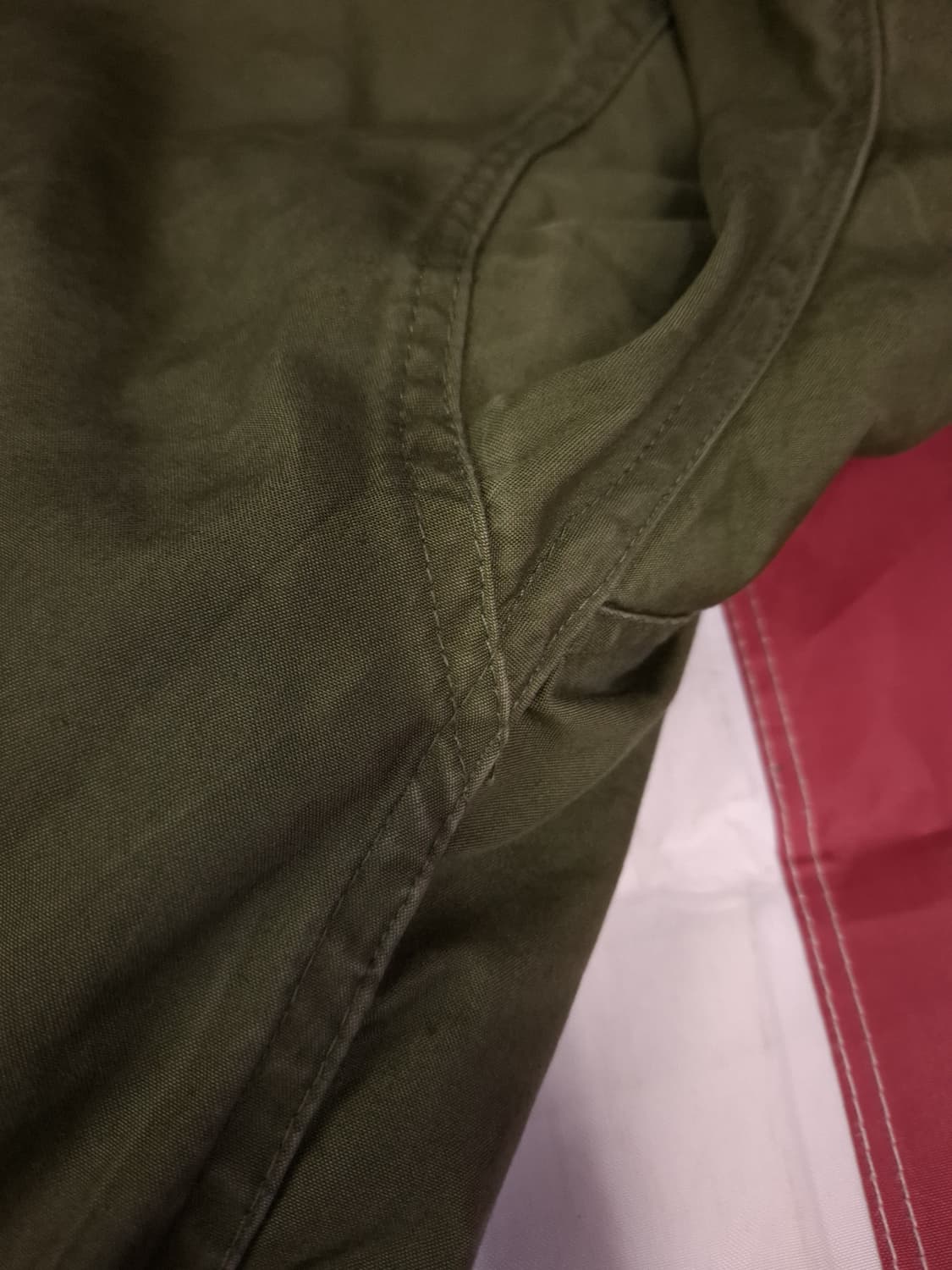 오리지날 미군 M-65피쉬테일 개파카 엑스스몰 풀셋트 상품이미지6