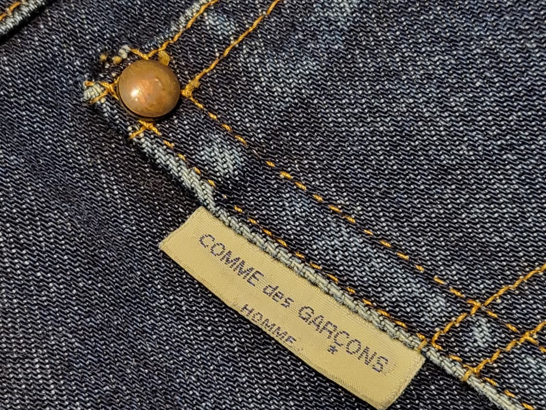 꼼데가르송 청바지 31" 상품이미지4