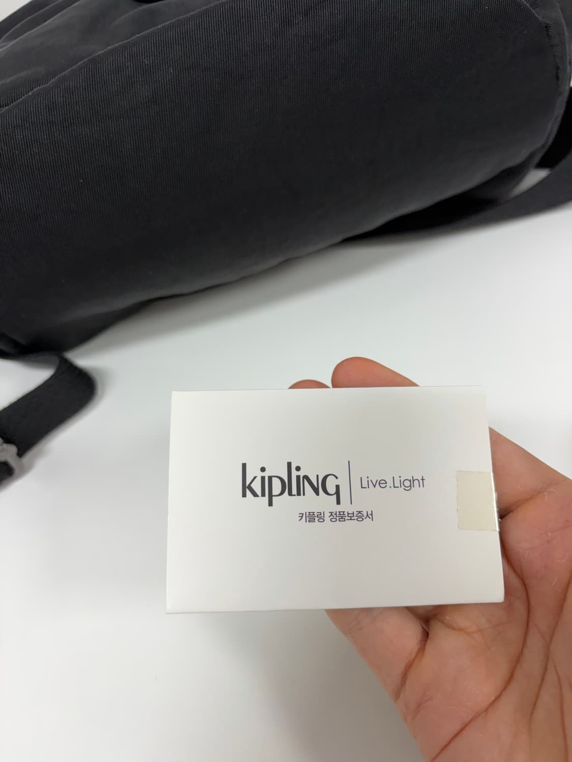 키플링 시티백 블랙 상품이미지5