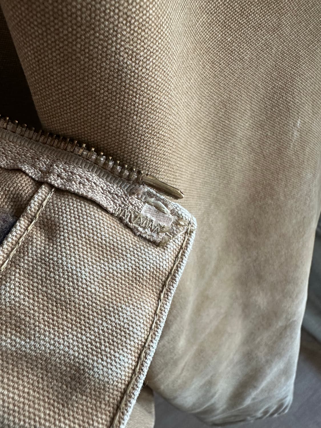 Vintage Carhartt Tan Detroit J97 CML 상품이미지8