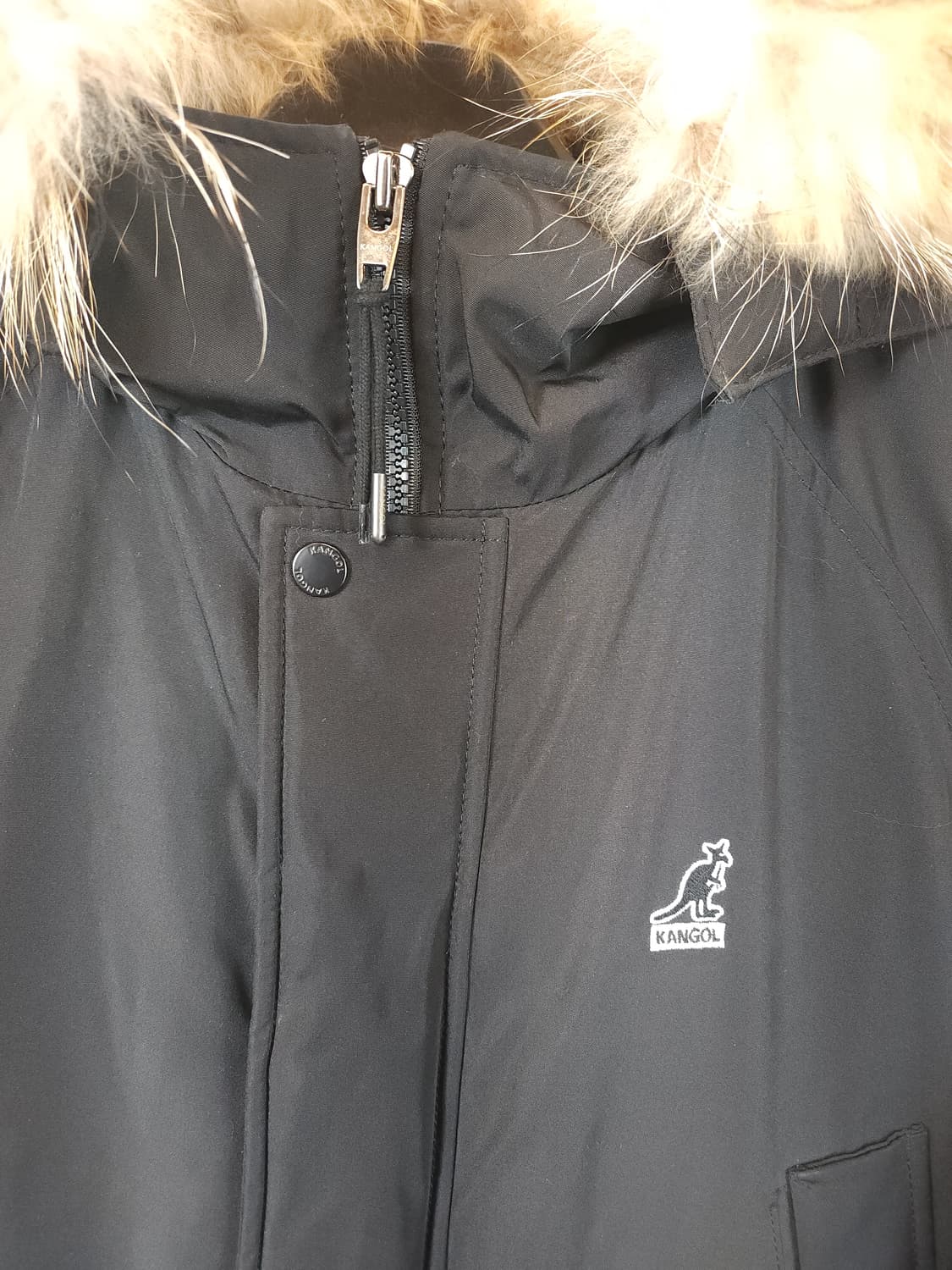 캉골 블랙 덕다운 패딩 블랙  95-100 M 상품이미지2